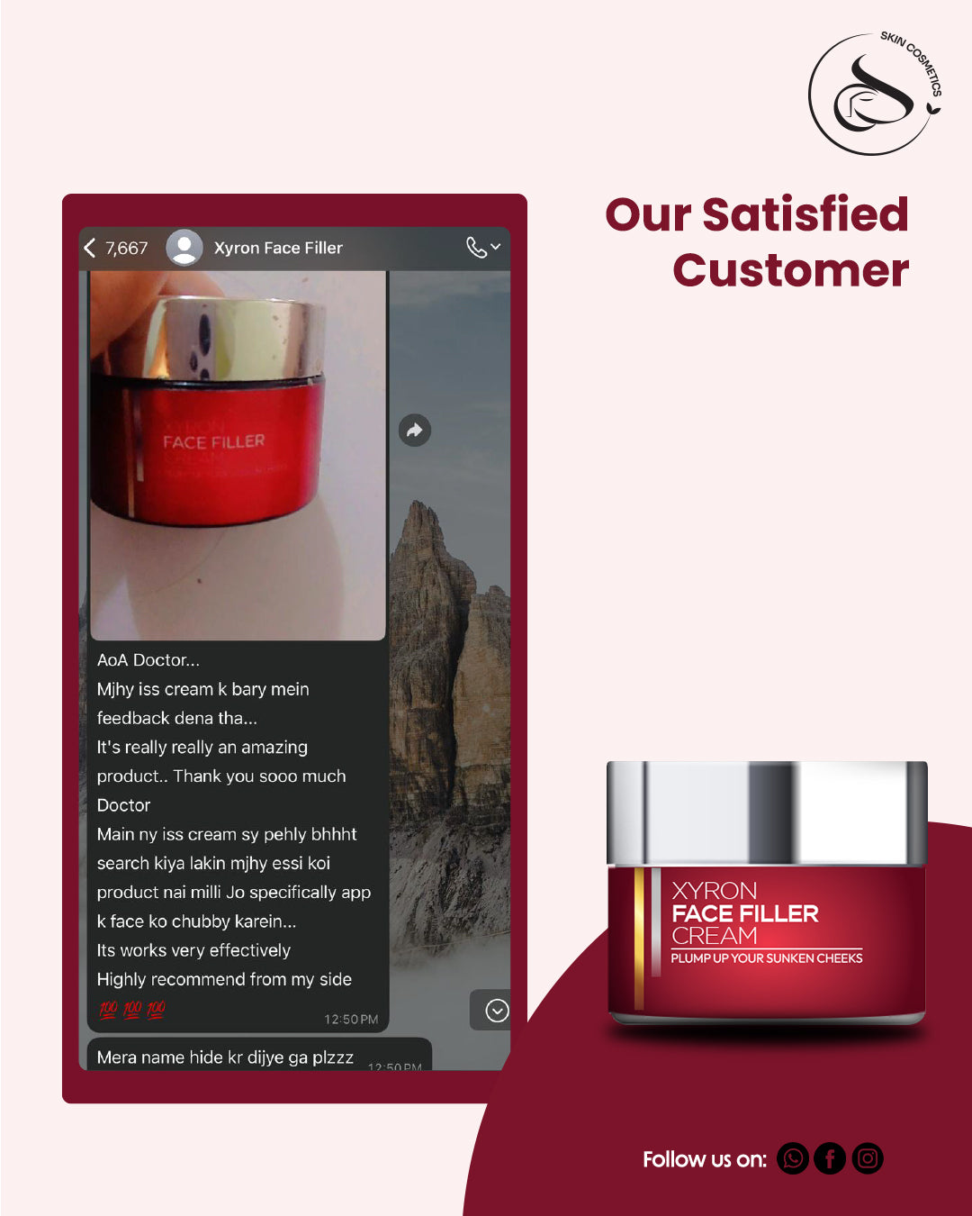 Xyron Face Filler Cream